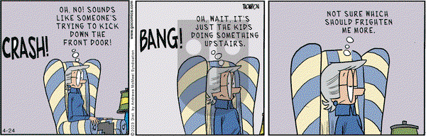 Grand Avenue on Monday April 24, 2023 Comic Strip