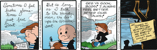 Nancy on Saturday February 3, 2018 Comic Strip