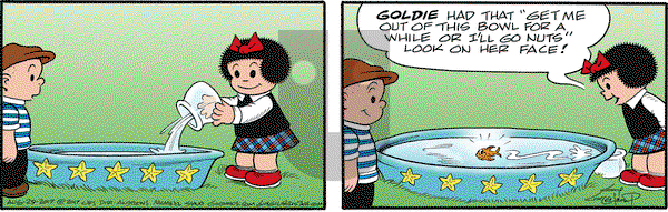 Nancy on Tuesday August 29, 2017 Comic Strip
