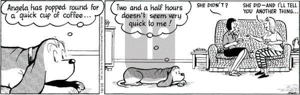 Fred Basset on Thursday October 20, 2005 Comic Strip