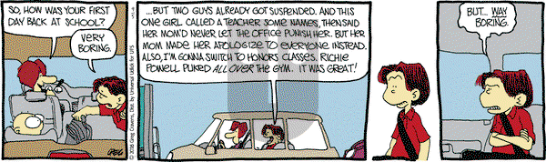 The Buckets on Monday September 5, 2016 Comic Strip
