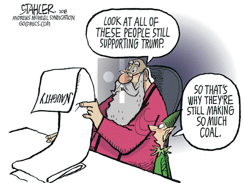 Jeff Stahler on Tuesday November 27, 2018 Comic Strip