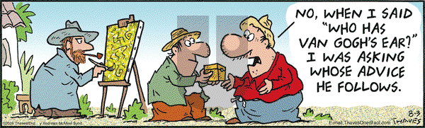 Frank and Ernest on Saturday August 3, 2019 Comic Strip
