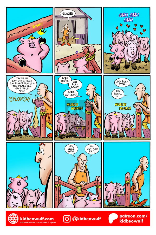 Kid Beowulf on Thursday April 24, 2025 Comic Strip