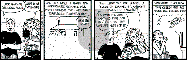 Clear Blue Water on Tuesday March 21, 2006 Comic Strip