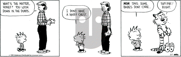 Calvin and Hobbes on Saturday March 7, 2015 Comic Strip