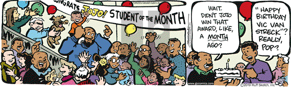 JumpStart on Monday March 11, 2019 Comic Strip