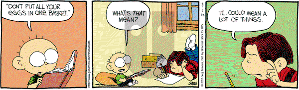 The Buckets on Wednesday February 1, 2012 Comic Strip