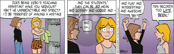 Luann on Tuesday August 27, 2019 Comic Strip