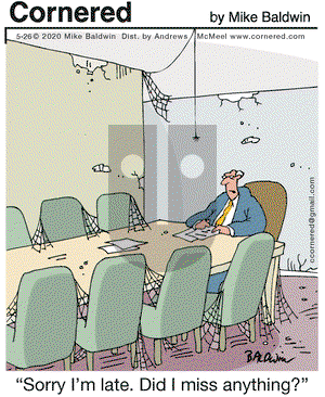 Cornered on Tuesday May 26, 2020 Comic Strip