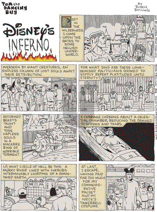 Tom the Dancing Bug on Saturday June 17, 2006 Comic Strip