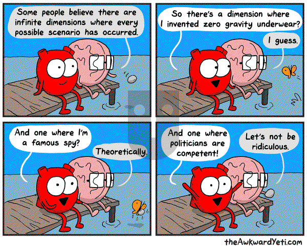 The Awkward Yeti on Monday July 30, 2018 Comic Strip