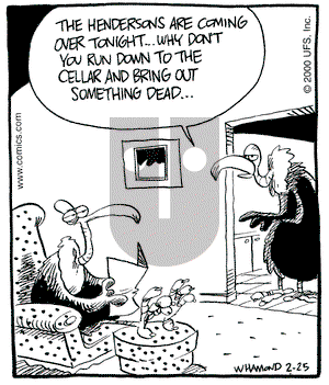 Reality Check on Friday February 25, 2000 Comic Strip