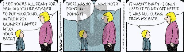 The Born Loser on Saturday October 26, 2013 Comic Strip