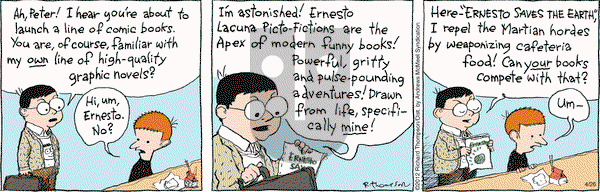 Cul de Sac on Wednesday April 26, 2017 Comic Strip