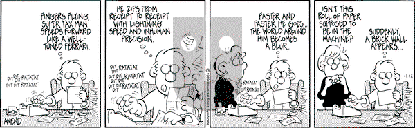 FoxTrot - Wednesday April 12, 1989 Comic Strip