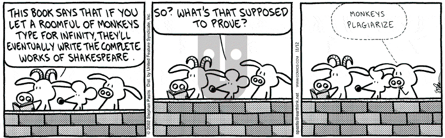 Pearls Before Swine - Tuesday November 12, 2002 Comic Strip