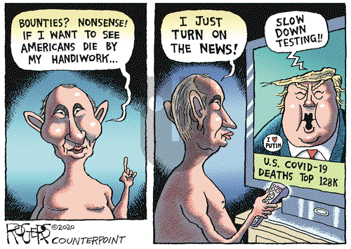 Rob Rogers on Friday July 3, 2020 Comic Strip