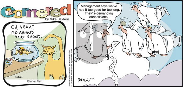 Cornered on Sunday March 28, 2010 Comic Strip
