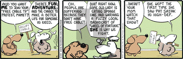 DeFlocked on Tuesday May 15, 2012 Comic Strip