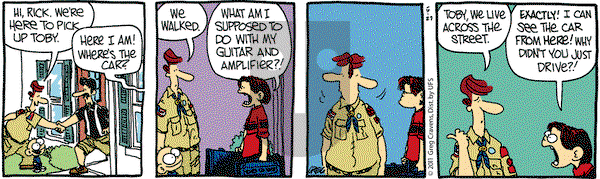 The Buckets on Friday May 27, 2011 Comic Strip