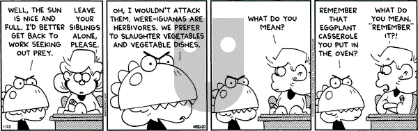 FoxTrot on Thursday January 20, 2005 Comic Strip