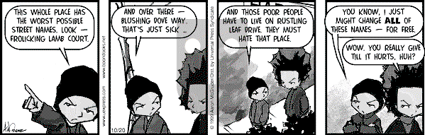 The Boondocks on Wednesday May 23, 2007 Comic Strip