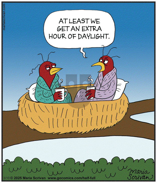Half Full on Monday March 10, 2025 Comic Strip