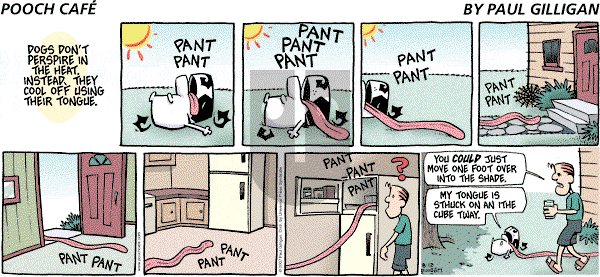 Pooch Cafe on Sunday August 12, 2007 Comic Strip