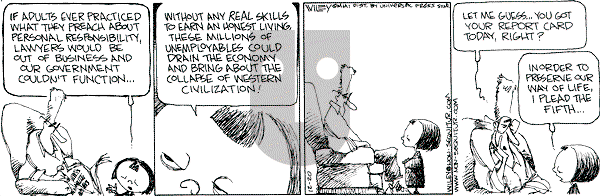 Non Sequitur on Thursday December 20, 2001 Comic Strip