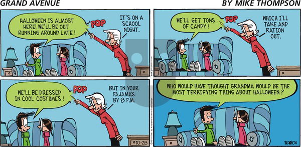 Grand Avenue - Sunday October 28, 2018 Comic Strip