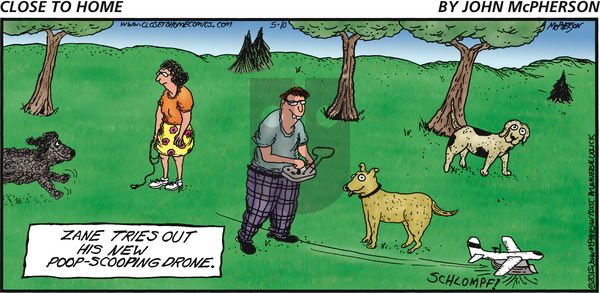Close to Home on Sunday May 10, 2015 Comic Strip