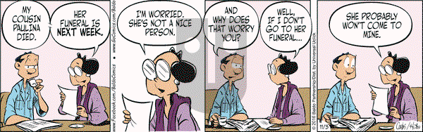 Baldo on Thursday November 3, 2016 Comic Strip