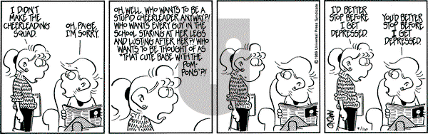 FoxTrot on Saturday September 16, 1989 Comic Strip