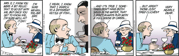 Doonesbury on Wednesday October 26, 2016 Comic Strip