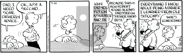 Drabble on Thursday July 10, 2003 Comic Strip