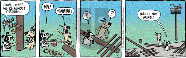 Pooch Cafe on Tuesday November 13, 2018 Comic Strip