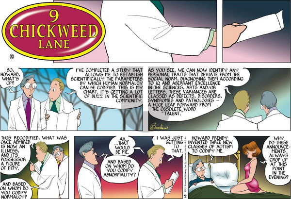 9 Chickweed Lane on Sunday January 8, 2012 Comic Strip