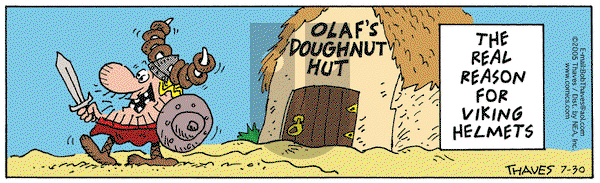 Frank and Ernest on Saturday July 30, 2005 Comic Strip