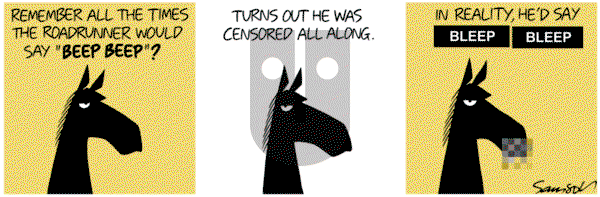 Dark Side of the Horse on Sunday December 31, 2017 Comic Strip