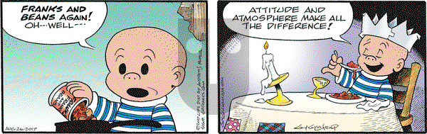 Nancy on Saturday August 26, 2017 Comic Strip