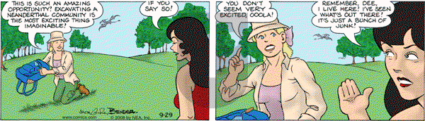 Alley Oop on Monday September 29, 2008 Comic Strip