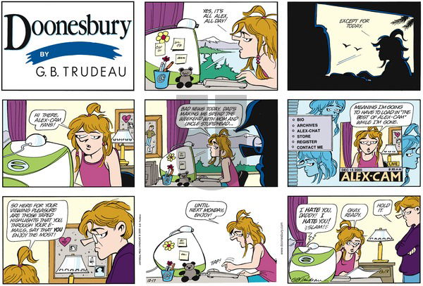 Doonesbury on Thursday January 18, 2001 Comic Strip