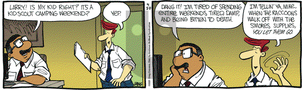 The Buckets on Tuesday April 20, 2021 Comic Strip