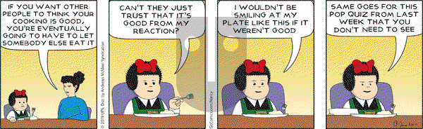 Nancy on Saturday September 14, 2019 Comic Strip