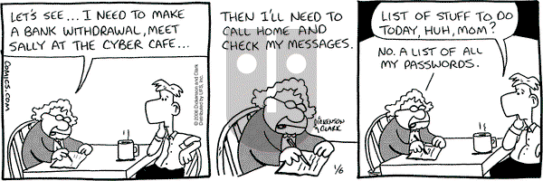 Lola on Friday January 6, 2006 Comic Strip