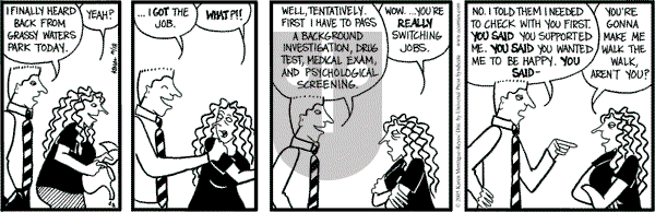 Clear Blue Water on Tuesday October 18, 2005 Comic Strip