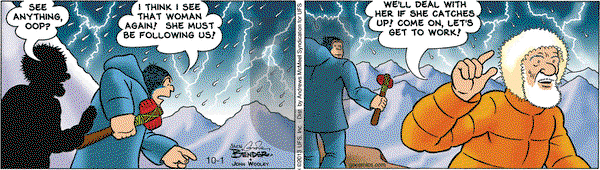 Alley Oop on Monday October 1, 2018 Comic Strip
