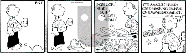Drabble on Saturday August 25, 2001 Comic Strip