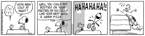 Peanuts on Saturday October 1, 1983 Comic Strip